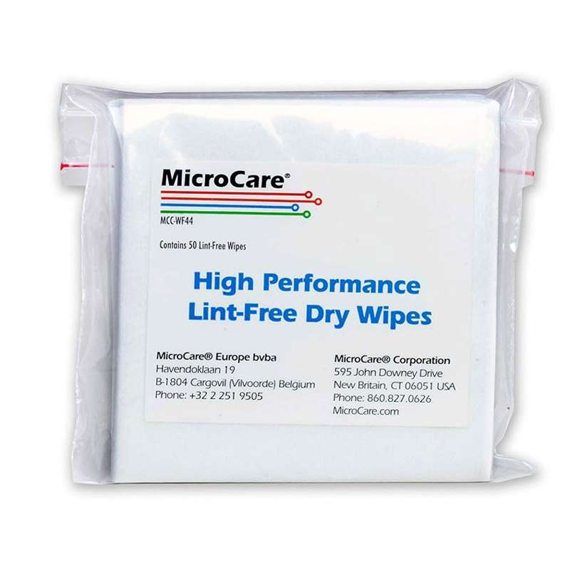 CleanWipes® Flats Lint-Free Bench top Wipes, 4 x 4", 50 per Bag