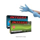 MICROFLEX®Integra® Powder Free Textured Blue 8mil Nitrile Gloves, Large, 9.5" Long, 50 per Box redirect to product page