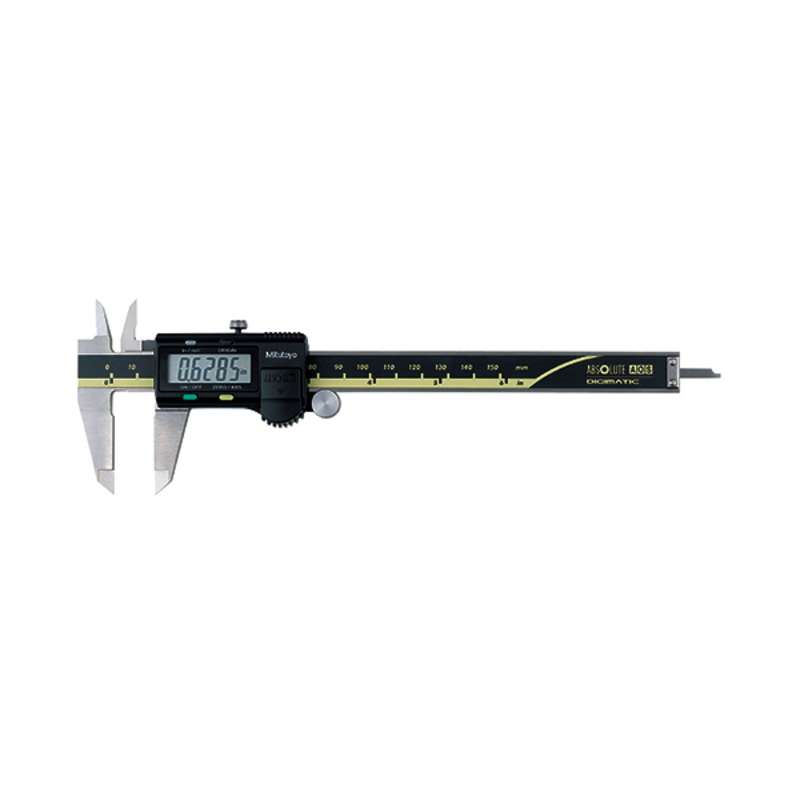 Series 500 Absolute AOS Digimatic Caliper with Exclusive Absolute Encode Technology and Advanced Onsite Sensor, 0-6" Range
