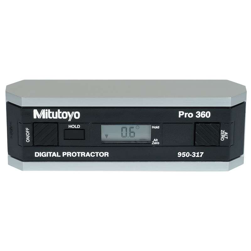 Series 950 Pro 360 Digital Protractor with Full 360 Degree Range, No Output