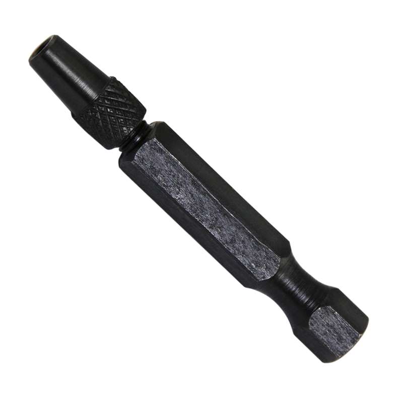 Chuck Style .25" Hex Power Bit Adapter for Single End Blades, 3.18"
