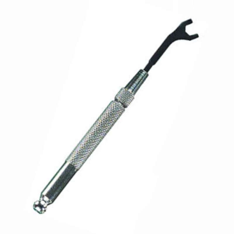 Open End Wrench Blade, 3/16", with Knurled Handle and Chuck Nose