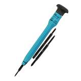 Interchangeable Ergonomic Anti-Static Reversible Handle Slotted/Phillips Screwdriver Set in Tube, 4 Pieces redirect to product page