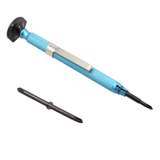 Interchangeable Aluminum Reversible Handle Tri-Point Screwdriver Set in Tube, 3 Pieces redirect to product page