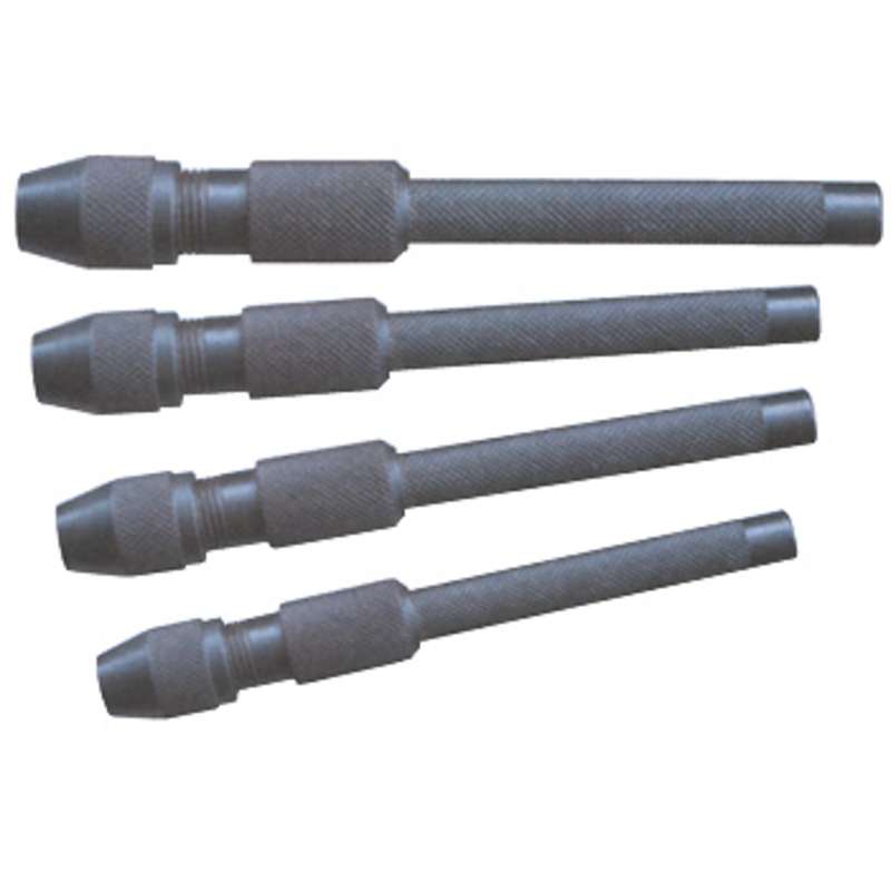 Hollow Core Pin Vise Set with 0-.187" Capacity, 4 Pieces