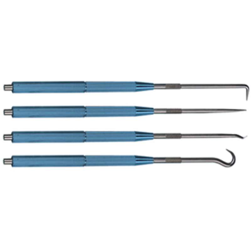 Pick Style Scriber Set with Magnetic Handles, 4 Pieces