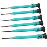 ESD-Safe Slotted Screwdriver Set, 6 Pieces redirect to product page