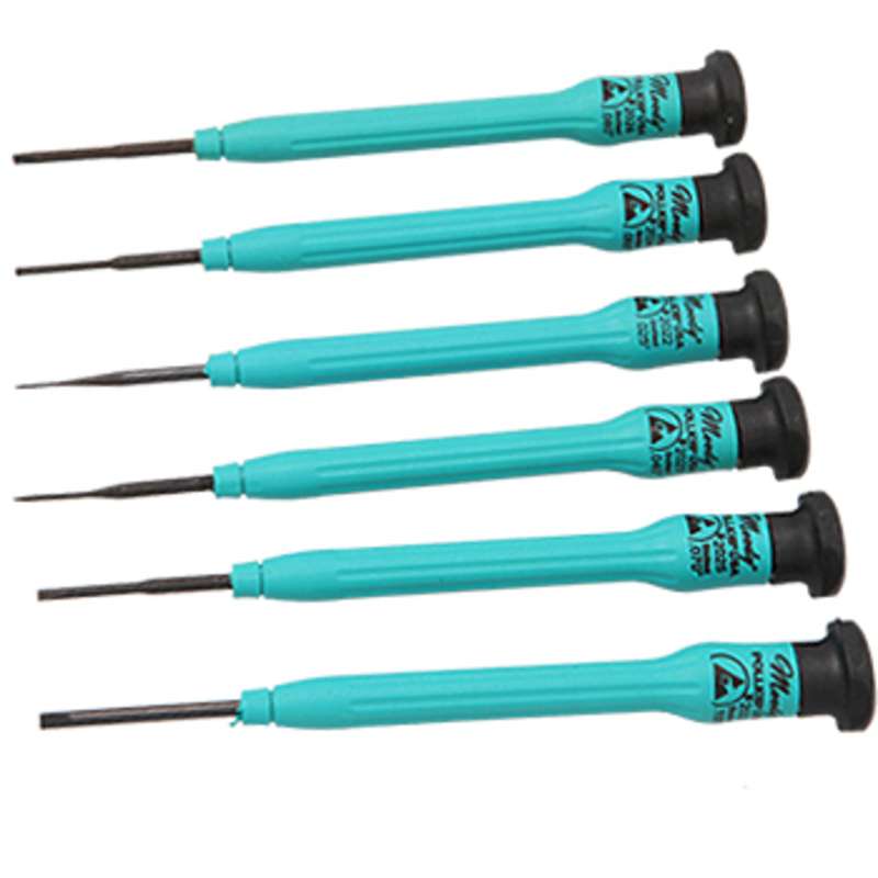 ESD-Safe Slotted Screwdriver Set, 6 Pieces