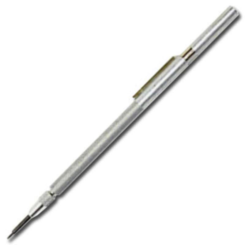 Diamond Point Scriber with Shirt Pocket Clip and No Magnet, 5-1/2"