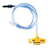 Nordson® EFD® 7016120 Acetal Ultra™ Barrel Adapter Assembly With 3 ft Hose, 5cc, Yellow redirect to product page