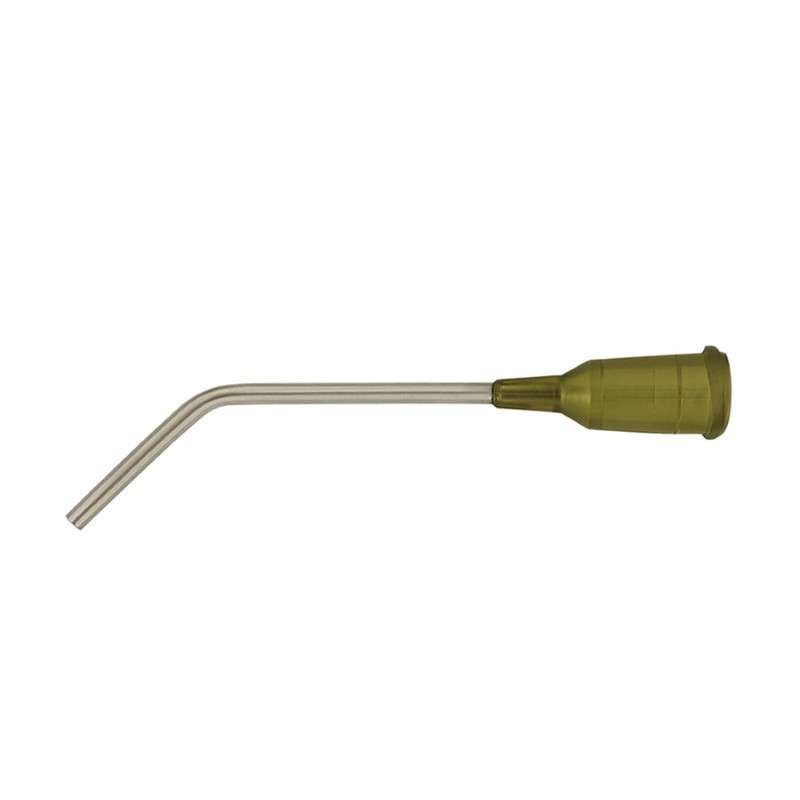 Nordson® EFD® 2173B Burr Free Precision Dispensing Tip, Passivated Stainless Steel, Olive, 14 ga, 1.5 in  50/BX