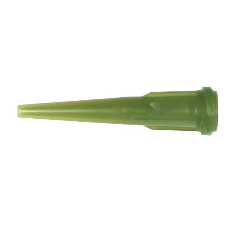 Nordson® EFD® 7018052 Smooth Flow Precision Tapered Dispense Tip, 14 ga, Olive  50/BX