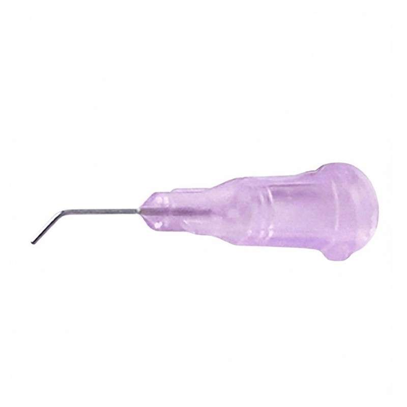 Nordson® EFD® Optimum® Stainless Steel Precision Dispensing Tip, 30 ga x 0.50 in, Lavender 50/BX