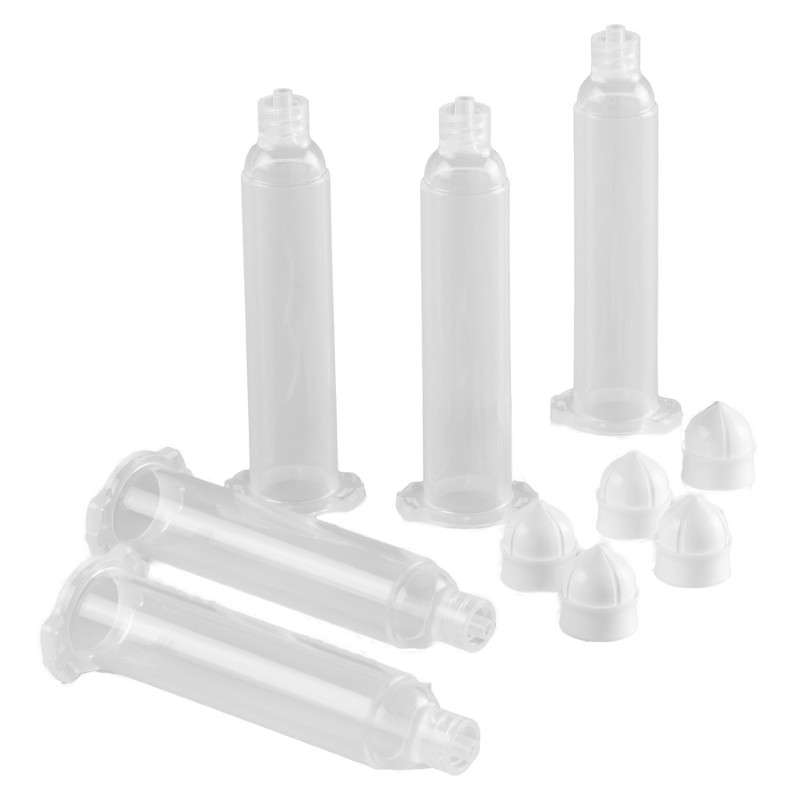 SmoothFlow™ Fluid Syringe Barrel and Piston, 10cc, Clear/White, 100 per Box