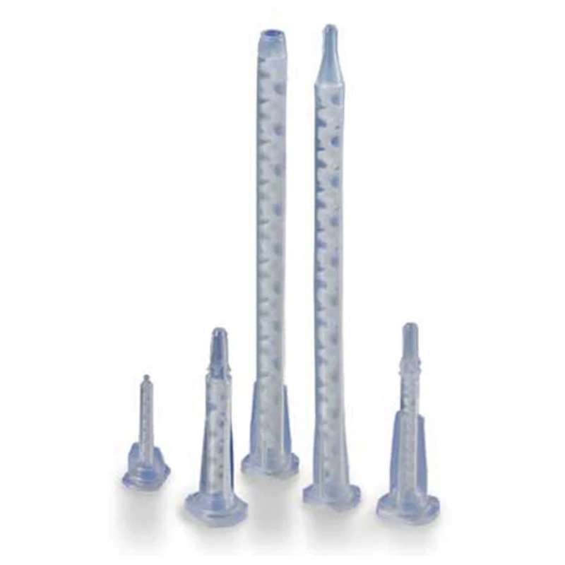 Nordson® EFD® 190 Plastic Cartridge Slip Luer Tip Mixer, 3 mL, 0.25 in x 5.9 in