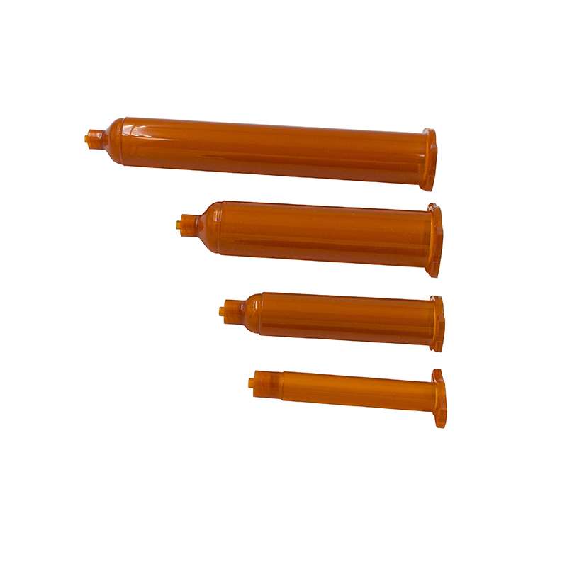 SmoothFlow™ UV/Light Block Syringe Barrel and Piston, 10 cc, Amber/White, 100 per Box