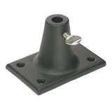 Permanent Screwdown Base Assembly for the Magnilite Series Magnifiers, Black redirect to product page