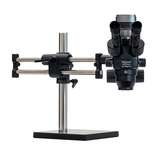 Pro-Zoom™ 6.5 ESD-Safe Ultimate Digital Trinocular Microscope with Dual Arm 16"H Base (No Ring Light) redirect to product page