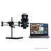 Pro-Zoom™ 6.5 ESD-Safe Ultimate Digital Trinocular Microscope with Dual Arm 16"H Base (No Ring Light)