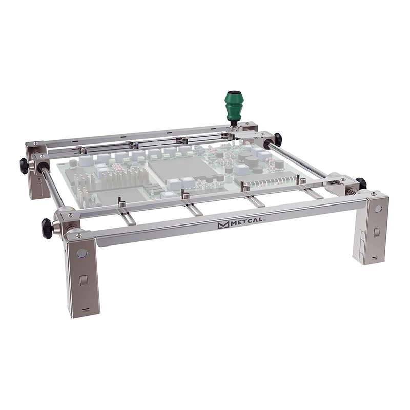 Board Holder, 15" x 16.5" Max. PCB Size, Adjustable In All Directions, ESD Safe