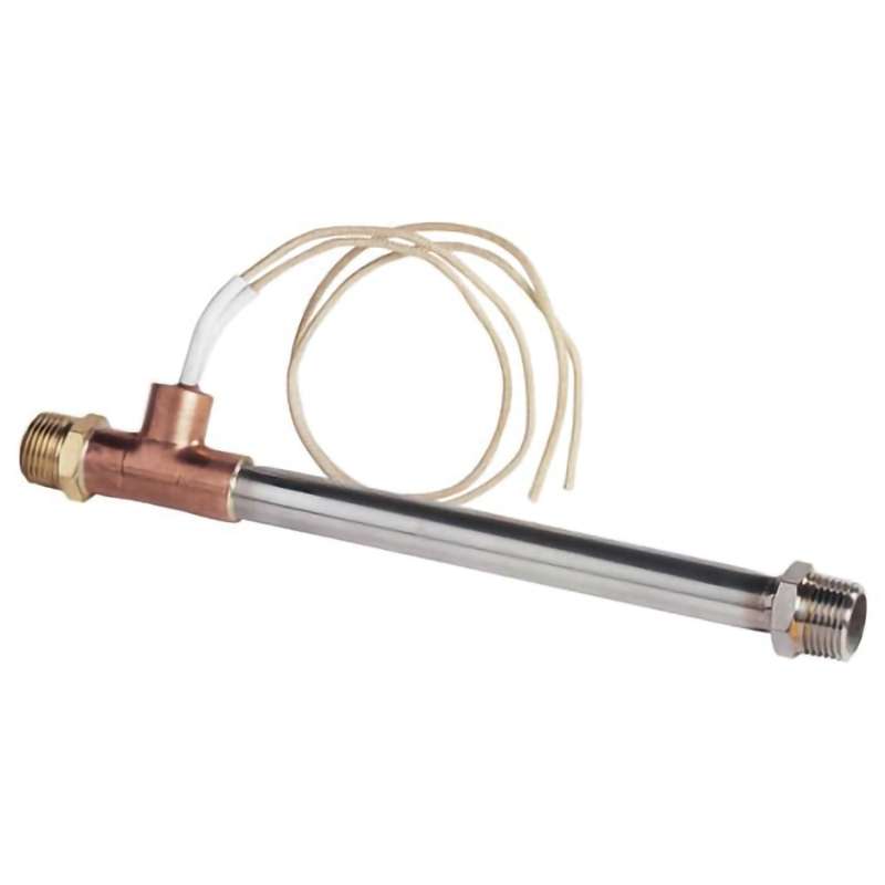 Air Process Heater for In-line Air & Gas Heating, T-Type, 540 C (1000 F), 120 V, 750 W, 136 W/in², Inline Mount, SS, 3/4" NPT, AHP Series