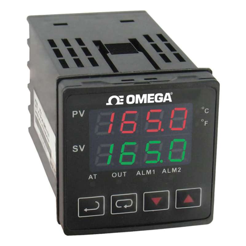Temperature Controller, Temperature, T/C, RTD, 1 I/P, Relay, 1 O/P, 1/16 DIN, AC, 3.5 Digit Dual Display, Serial, CN740