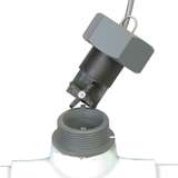 Flow Sensor, Fixed Length Insertion Paddlewheel, 5 Vdc to 18 Vdc, 2 GPM to 460 GPM, +/- 2 % Accuracy, Amplified Square Pulse, PP, 150 psi redirect to product page