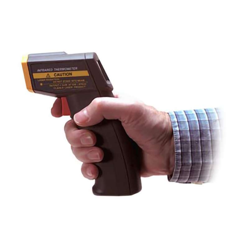 Infrared Thermometer with Fixed Emissivity, -30 C to 550 C, +/- 2 % rdg/2 C Accuracy, 0.5 C (1 F), -9.5 C to 199.5 C/ F Resolution, LCD Display with Backlight, OS540 Series