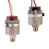 Miniature Pressure Switch with Relay/Alarm, OEM, Gauge Type, (1) 1 A SPST, 1/8" NPT Male, 3 psig to 100 psig, 1.5 psig to 3.5 psig Deadband, Fixed, Gold Plated Contact, PSW-500 Series redirect to product page