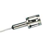 Air Temperature RTD Sensor, -50 C to 230 C (-58 F to 446 F), Class A Accuracy per IEC60751, 3 Wires, 304 SS, 0.5", 1.25", 40", 3-Prong Miniature Connector, RTD-805 Series redirect to product page