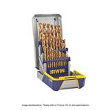 Titanium Nitride Coated Drill Bit Set, Metal Index Case, 29 Piece redirect to product page