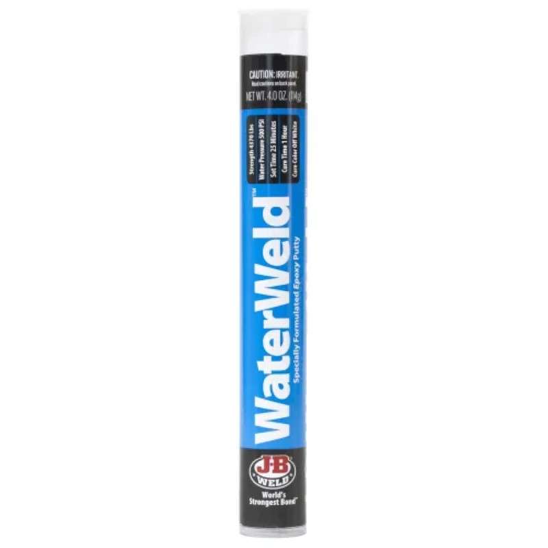 WaterWeld™ Epoxy Putty, 7" Length, Uncarded, 4oz Stick