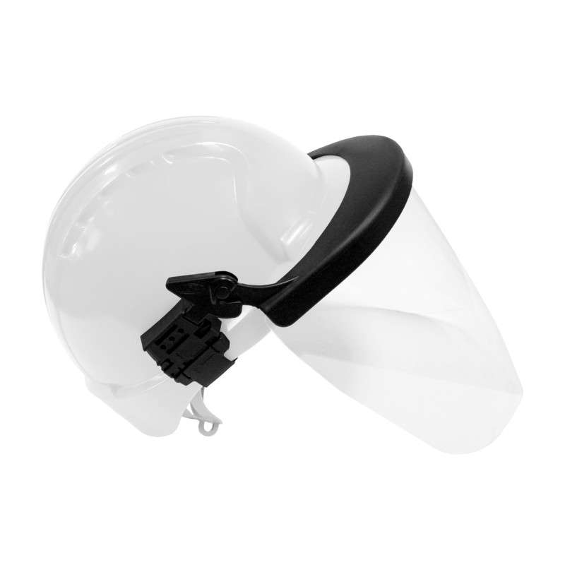 SureFit? Hard Hat Adapter with Universal Slot Attach, Allows JSP Ear Muffs, Clear