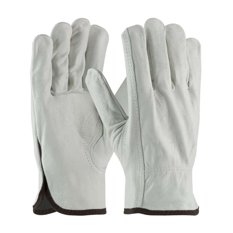 Regular Grade Top Grain Cowhide Leather Drivers Glove, Keystone Thumb, Extra Large, 10 Dozen per Case
