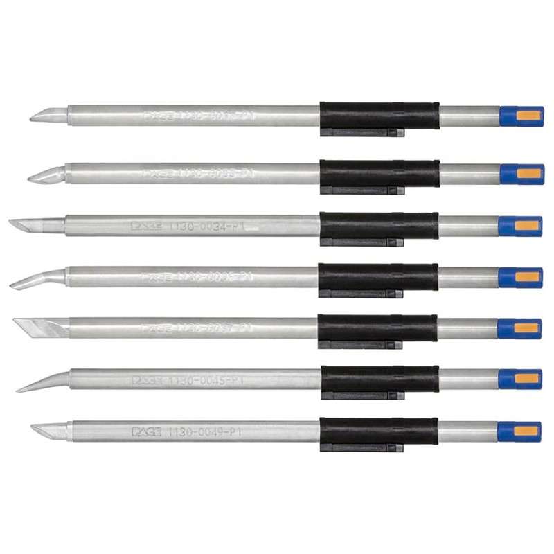 Soldering Tip Kit, 7 Pcs, Heater Cartridge, Wave, TD-200 Series