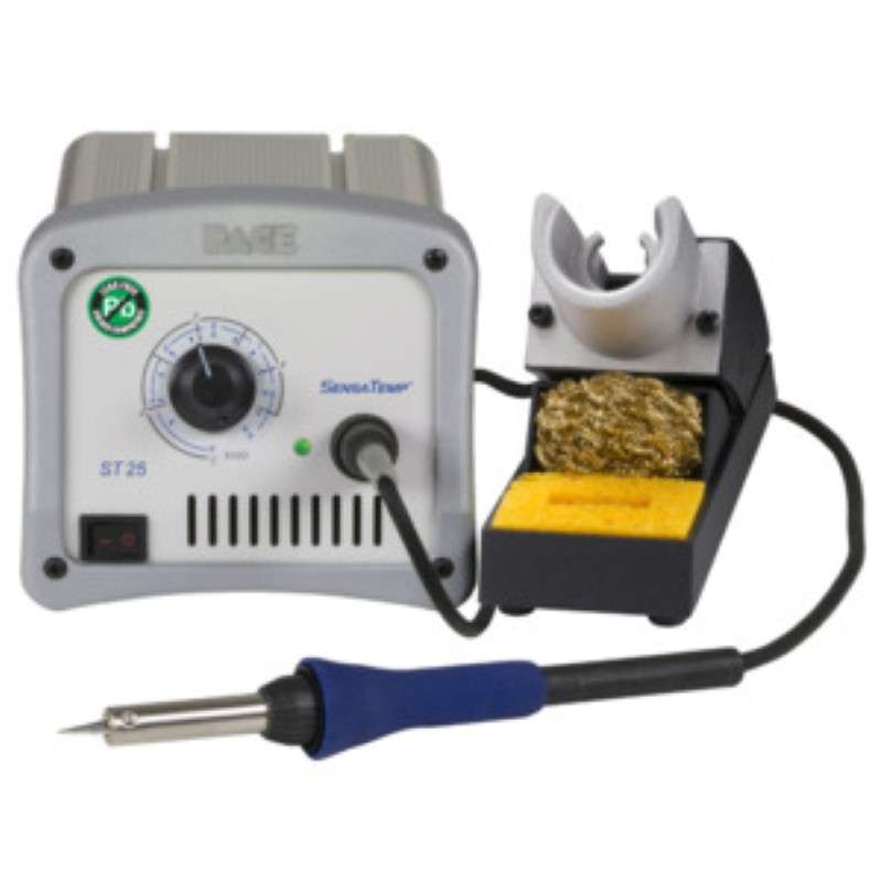 Soldering Iron Kit, ST25E with PS-90, No Tip, SensaTemp, Black Connector