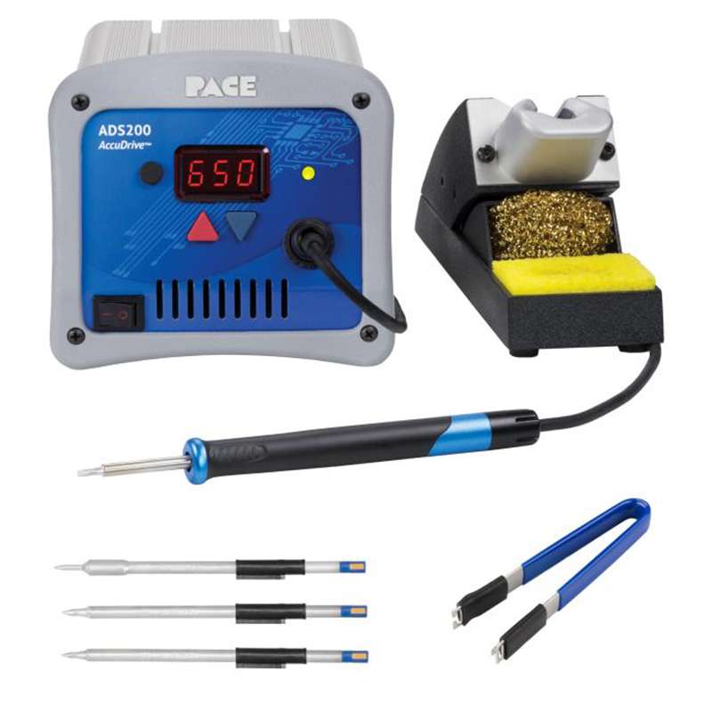 ADS200 AccuDrive High Powered Soldering Station Bundle with TD-200 Handpiece & 3 Tips