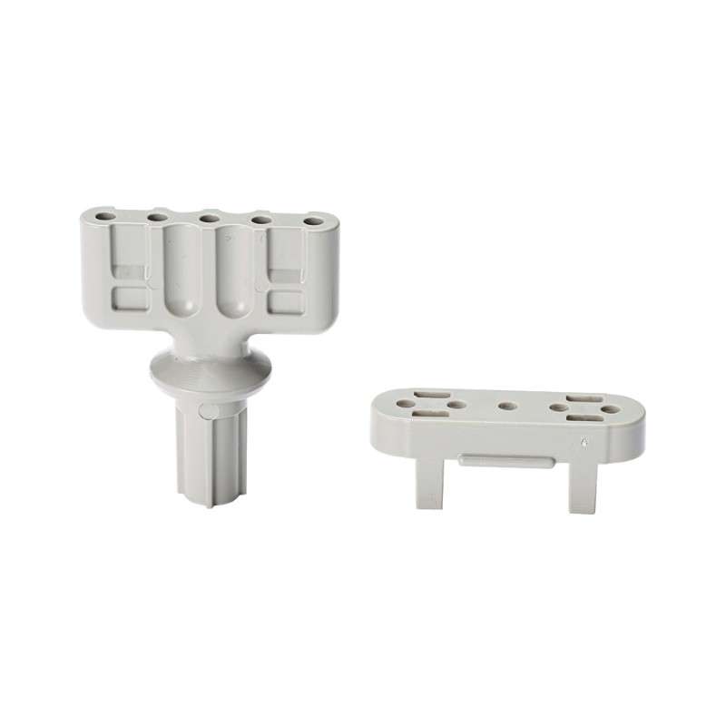 Five Nail Base Harness Board Accessory, ABS, Gray, 25Pcs