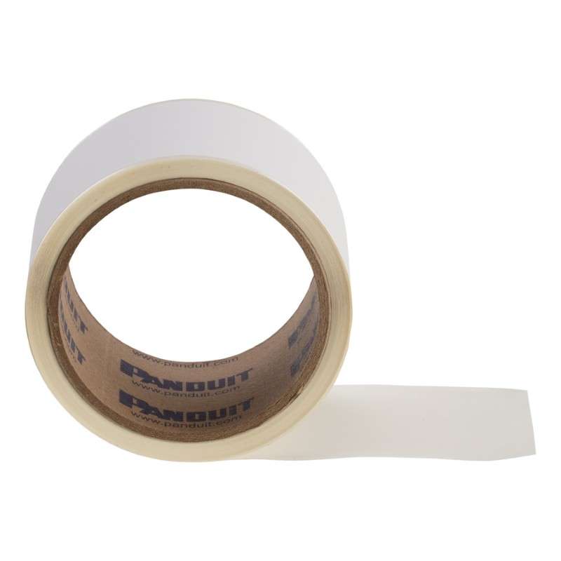 Continuous Tape, 2" x 100', White, Vinyl, 1Roll