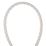 Spiral Wrap, Flame Retardant, Polyethylene, Natural, .75" Dia, 100'/1Roll redirect to product page