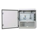 Universal Enclosure, 24"x24", Mild Steel, Fits 1 Switch, Gray redirect to product page