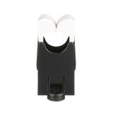 Harness Elastic Retainer, 1.25" Max Bundle, Nylon 6.6, Black, 10Pcs redirect to product page