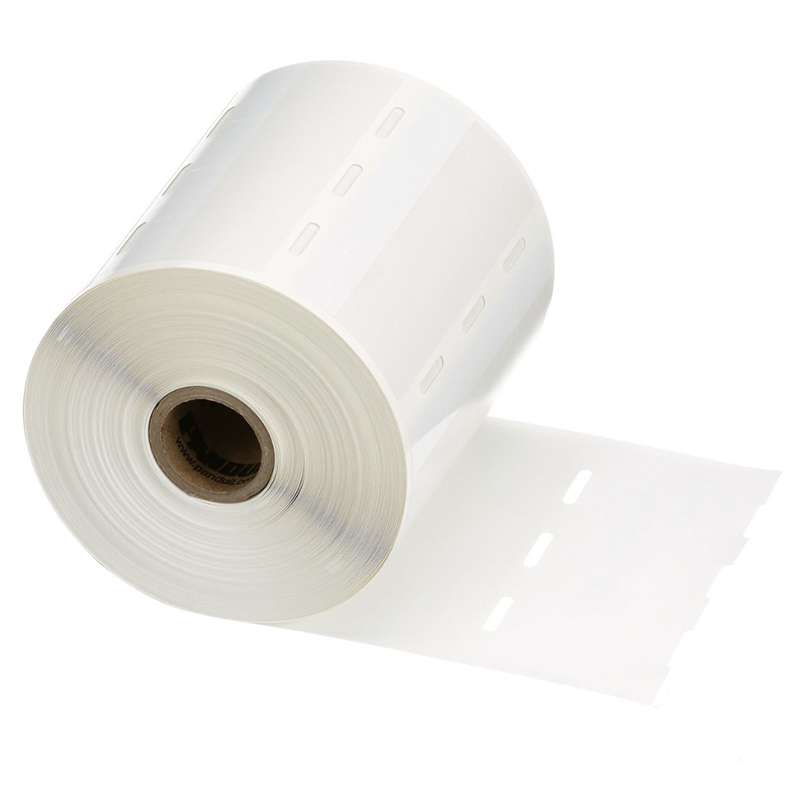 Panduit® Self-Lam Vinyl Label, 1 in x 1.5 in, White 2500/RL
