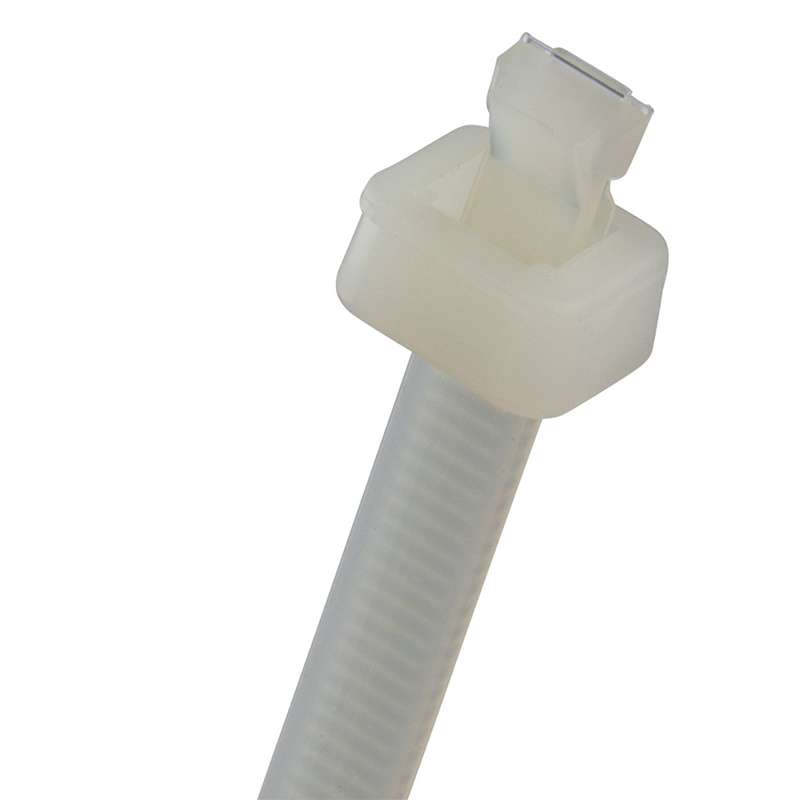 2pc Cable Tie Nylon 6.6  Natural  4in  1000/PK