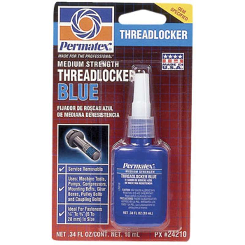 Medium Strength Blue Threadlocker, 10 ml Bottle