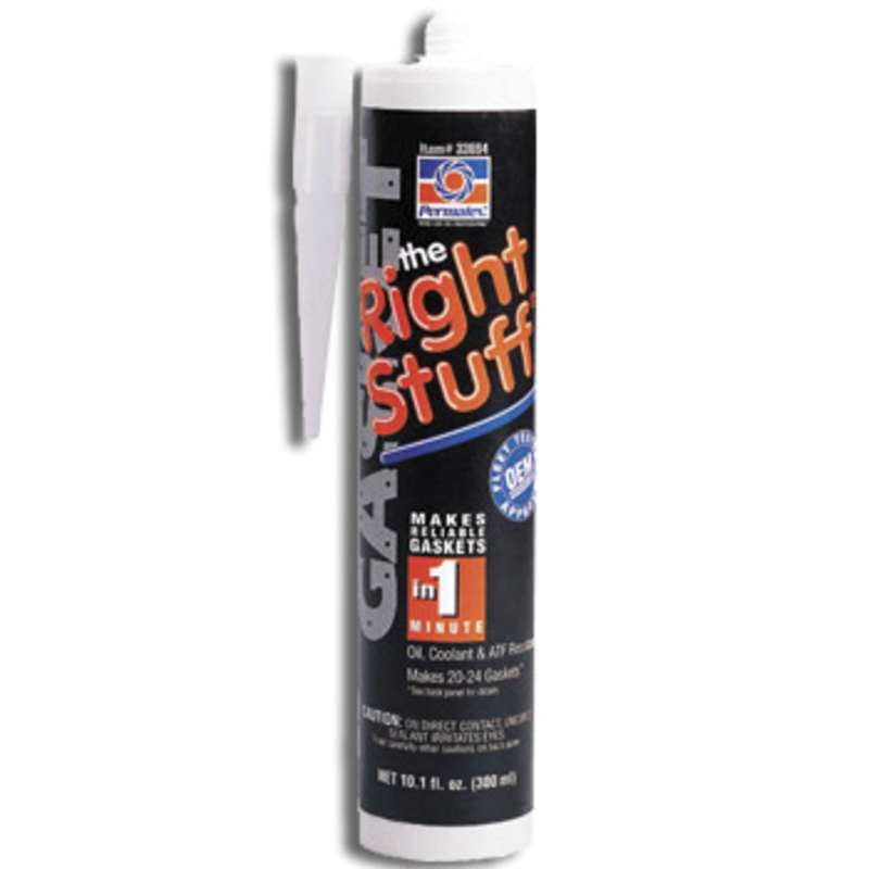 The Right Stuff® Instant Rubber Gasket Maker, 10.1 fl oz. Cartridge