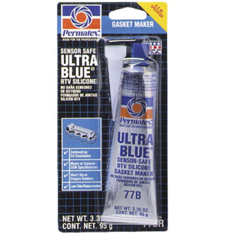 Ultra Blue® Oil Resistance RTV Silicone Gasket Maker, 3.35 oz. Tube