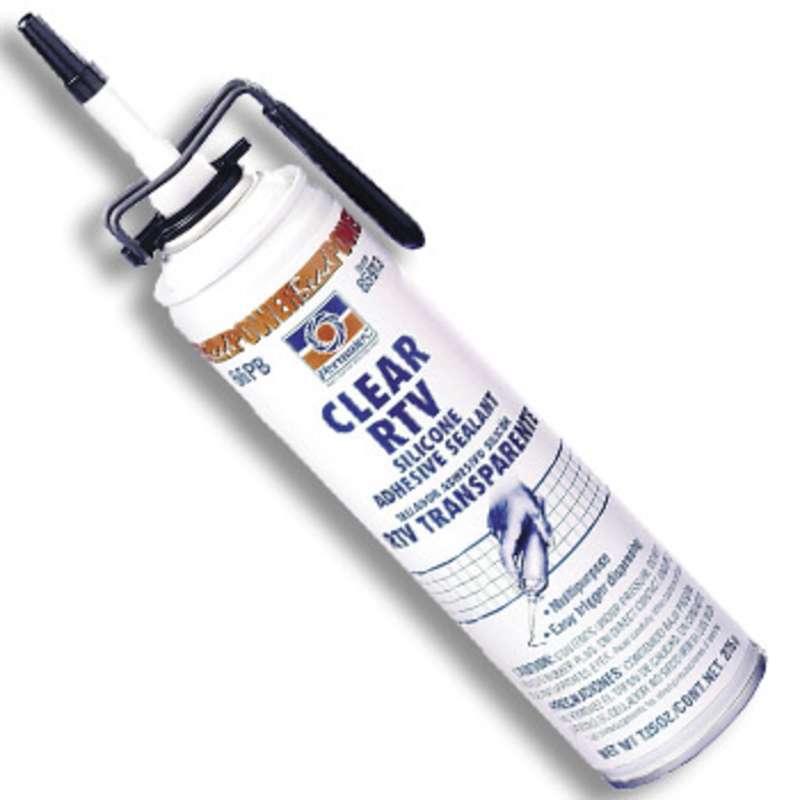 High Performance General Purpose Clear Silicone Adhesive Sealant, 7.25 oz. PowerBead™ Can