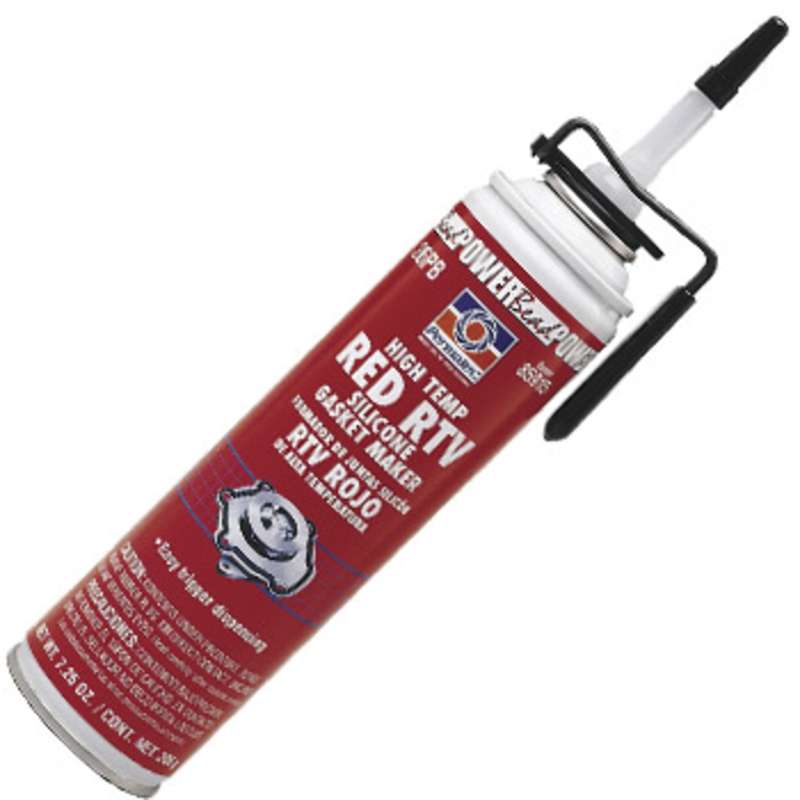 High Temperature Red RTV Silicone Gasket Maker, 7.25 oz. PowerBead™ Can