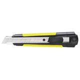 8 pt. rubber grip steel track knife snap knife w/ 3 blades redirect to product page